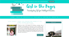 Desktop Screenshot of girlinthepages.com