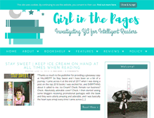 Tablet Screenshot of girlinthepages.com